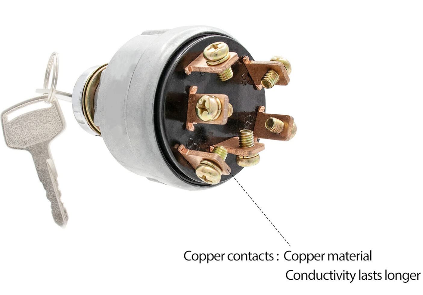 マトイ Tony Ver 4-Leaves 1/6 Amazon.com: MDY Ignition Switch with 4 Position 6 Terminal 2